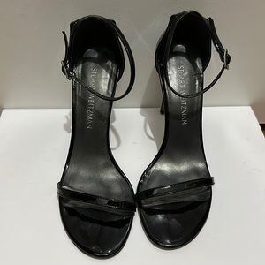 Stuart Weitzman Nudistsong Strap Sandal size 38.5